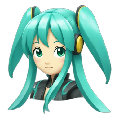 Hatsune miku was a pokemon sticker