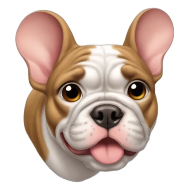 Mouse France-BullDog sticker