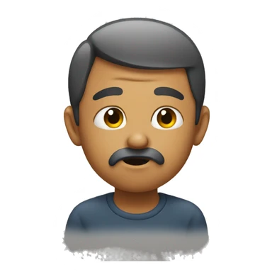 Holding your nose emoji  sticker