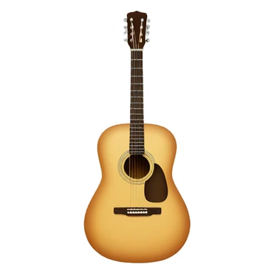 acoustic guitar sticker