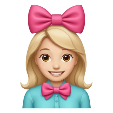 Moño coquet  sticker