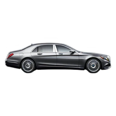 Mercedes maybach profile view sticker