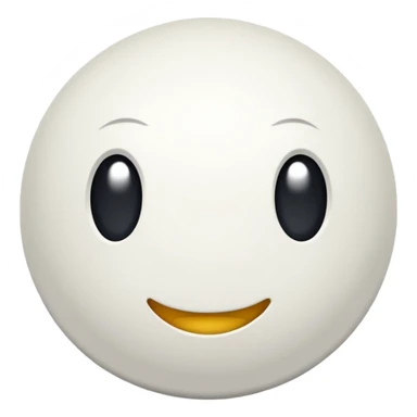 gyosa white ball sticker