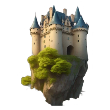 Château sur un arbre sticker