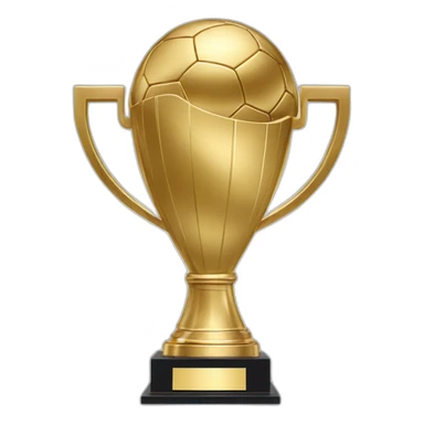 Coupe du Monde football trophée sticker