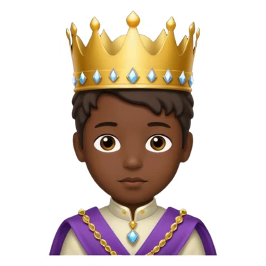 Child prince dark sticker