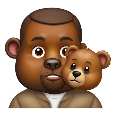 kanye west bear sticker