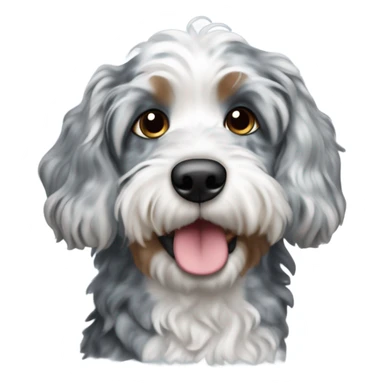 Blue Merle Cockapoo  sticker