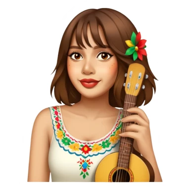Vibrant Festival Singer sticker