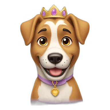 Disney-dog-princess sticker