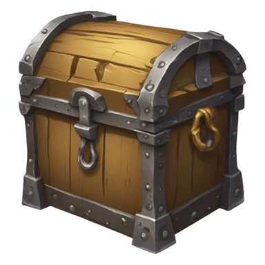 trapped treasure chest dungeons and dragons sticker