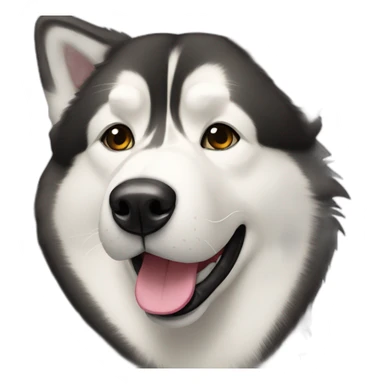 Alaskan Malamute sticker