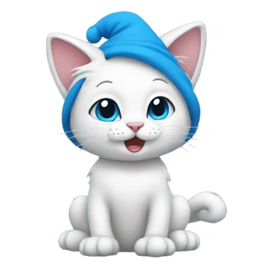 Smurf Cat sticker