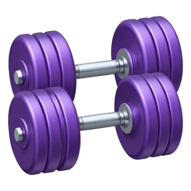 Dumbbell small 1 kg pruble sticker