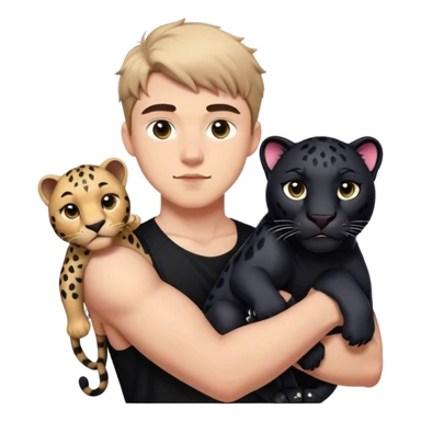 MrBeast panther sticker