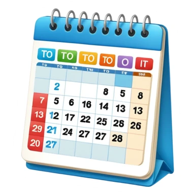 It’s On the calendar!  sticker