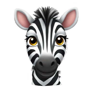 baby zebra sticker