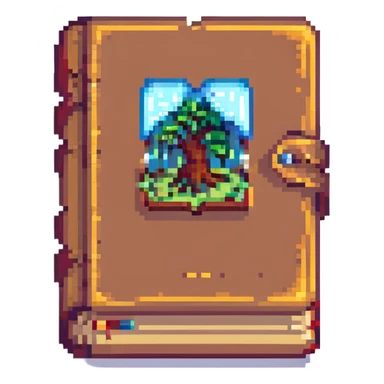 enchanted book from Minecraft sticker