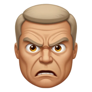 Furious Angry dad  sticker