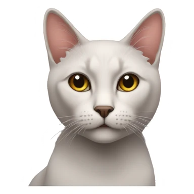 la  gata siempre cae de pie sticker