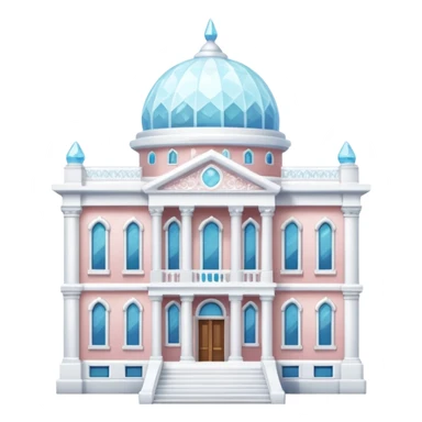 sugar coated library building sticker