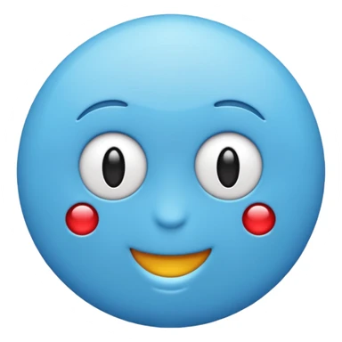 ✔️ crea este emoji pero en celezte sticker