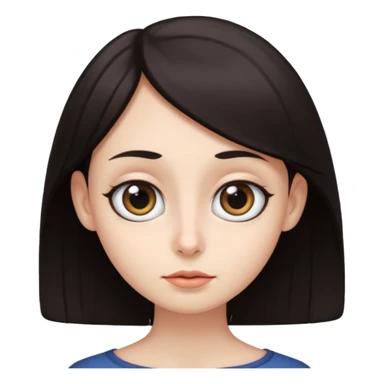 sapin, yeux de biche sticker