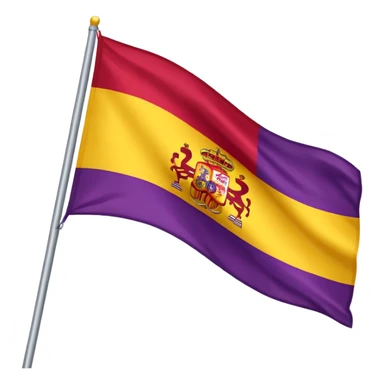 Bandera republicana española sticker