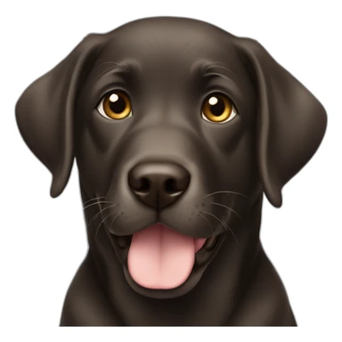 one labrador retriever puppy sticker