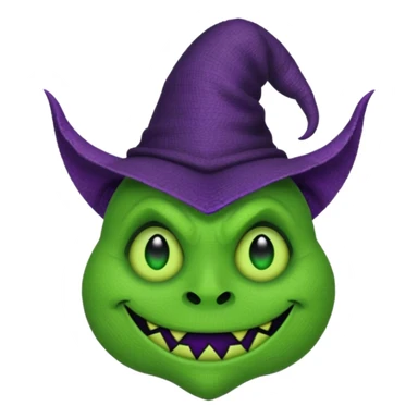 create Oogie boogie From nightmare before Christmas,maleficent and elphaba emoji from wicked. As Emojis that don’t already exists. sticker