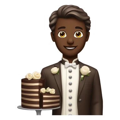Wedding chocolatier sticker