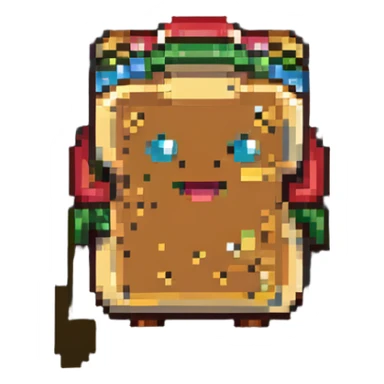 trophy shaped like a sandwich sticker