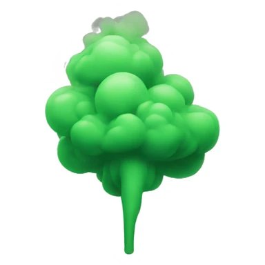 green smoke sticker