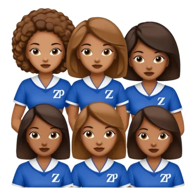 Black women zeta phi beta sorority sticker