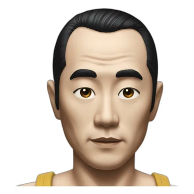 yukio-mishima-blackhair sticker