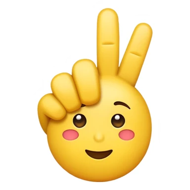Emoji holding middle finger  sticker