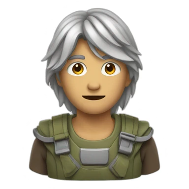 Computer brave sticker