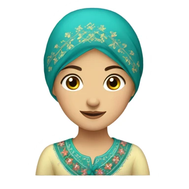 Tatar girl sticker