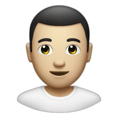 8 ball white sticker