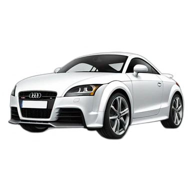 Audi tt de profil sticker