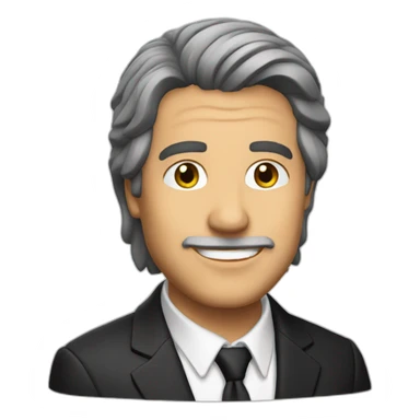 Christian clavier sticker