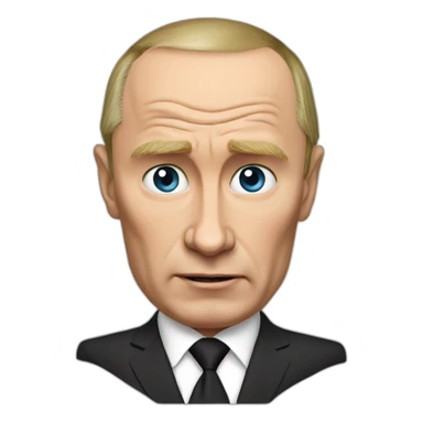 Really mad putin sticker