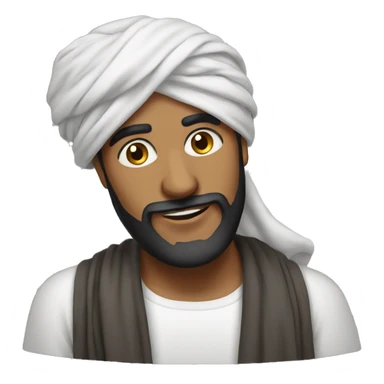 turban arabic  sticker