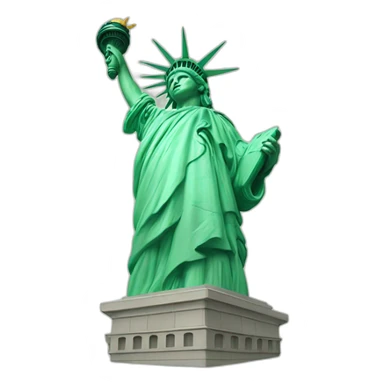 the statue of liberty sticker