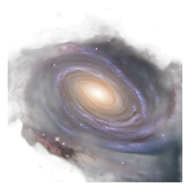 Galaxy milky way sticker