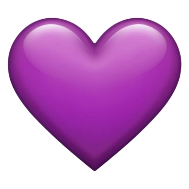 Reddish Purple Heart sticker