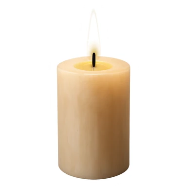 candle , remove background sticker