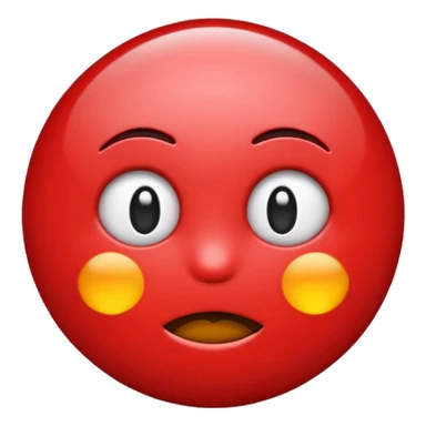 Emoji saying no sticker
