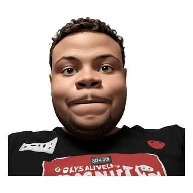 realistic meme of a boy sticker