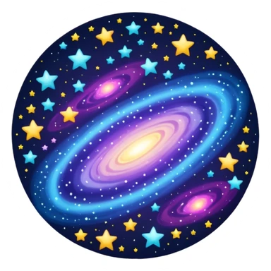 Constelación galaxia sticker
